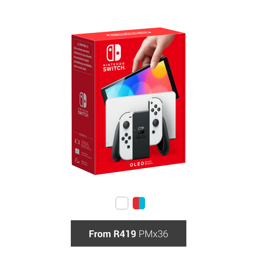 Vodacom Nintendo Switch - OLED Model Console (36 Months)