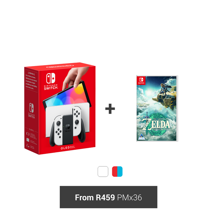 Vodacom Nintendo Switch - OLED Model & The Legend of Zelda: Tears of the Kingdom Bundle Deal (36 Months)