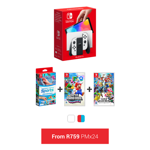Vodacom Nintendo Switch Family Fun Bundle Deal (24 Months)