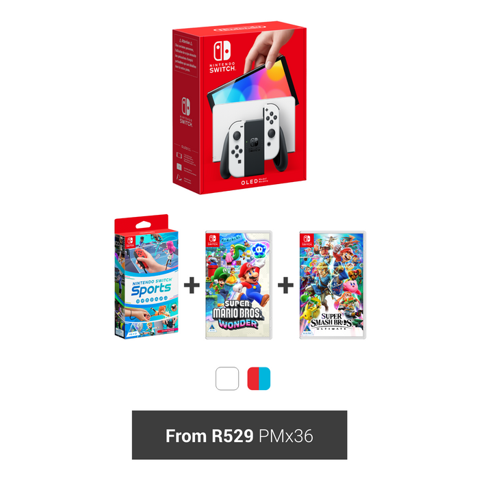 Vodacom Nintendo Switch Family Fun Bundle Deal (24 Months)