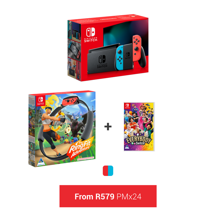 Vodacom Nintendo Switch Get Moving Bundle Deal (24 Months)