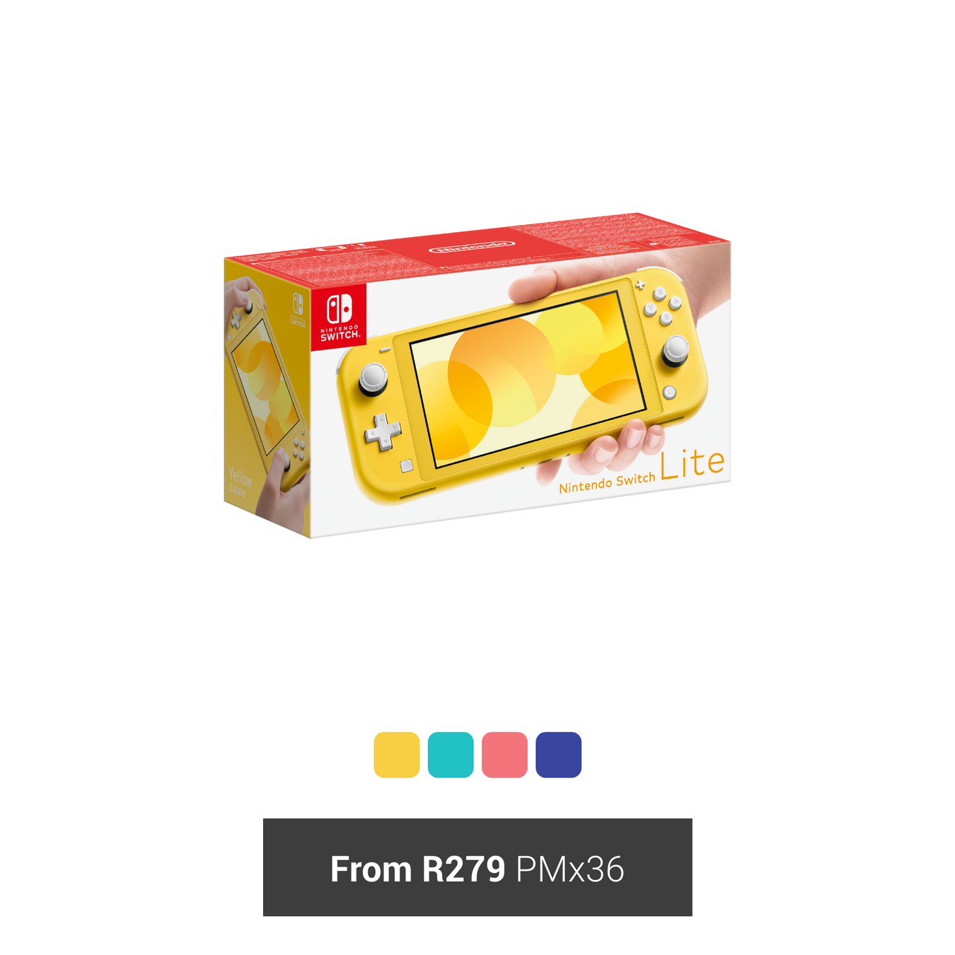 Get a Nintendo Switch Lite on a Vodacom Data Contract