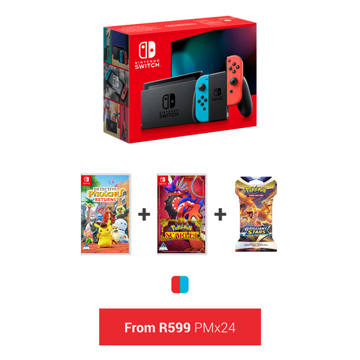 Vodacom Nintendo Switch Pokémon Bundle Deal (24 Months)