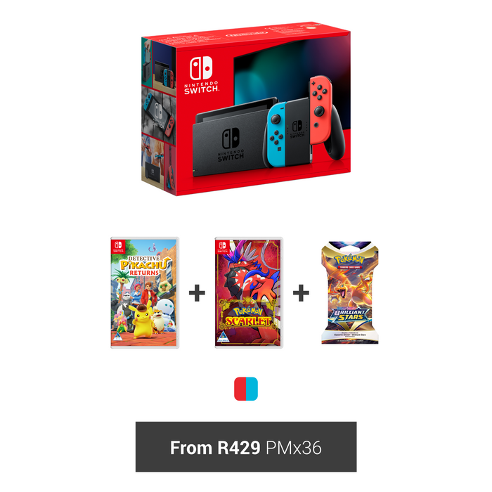 Vodacom Nintendo Switch Pokémon Bundle Deal (36 Months)