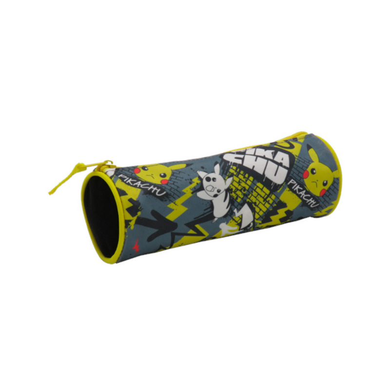 Pokémon - Round Pencil Bag (Grey)