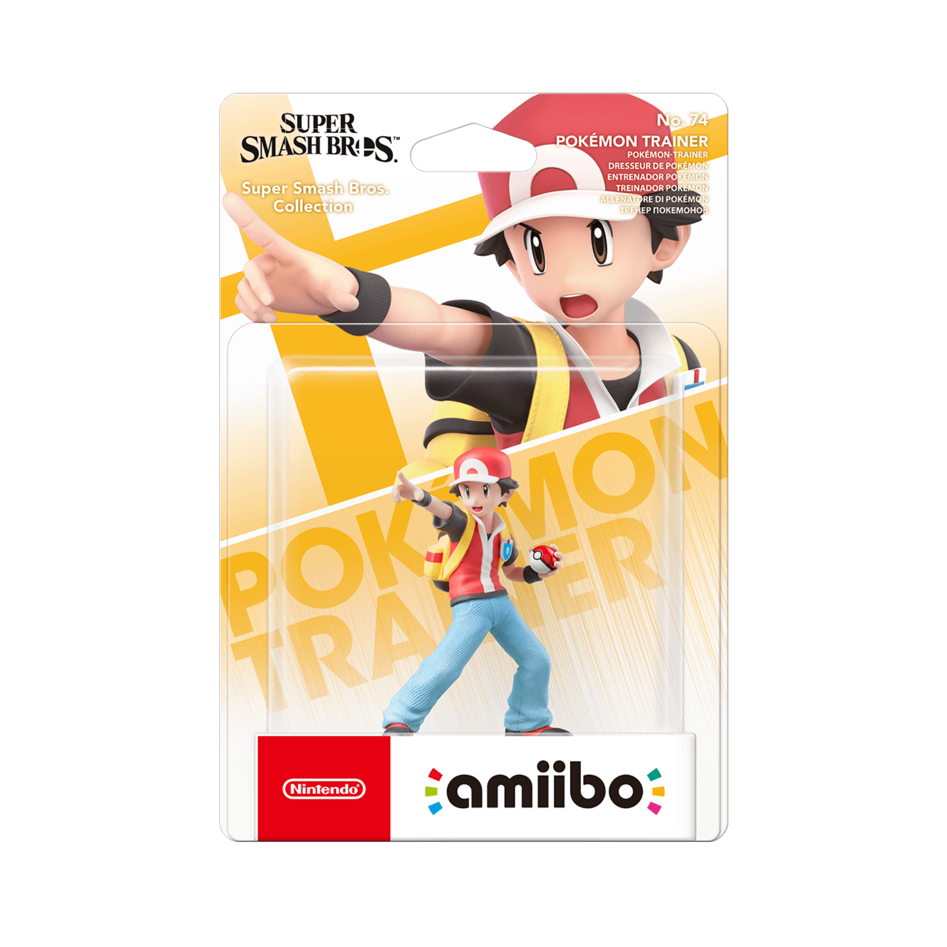 AMIIBO POKEMON TRAINERPokémon Trainer No.74 amiibo (Super Smash Bros. Collection)