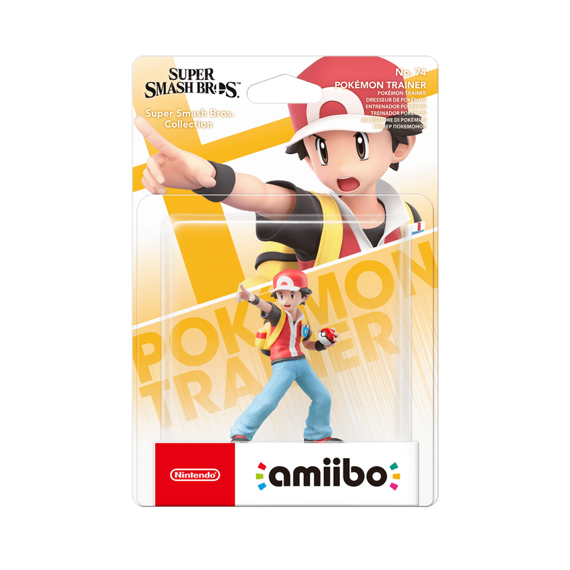AMIIBO POKEMON TRAINERPokémon Trainer No.74 amiibo (Super Smash Bros. Collection)