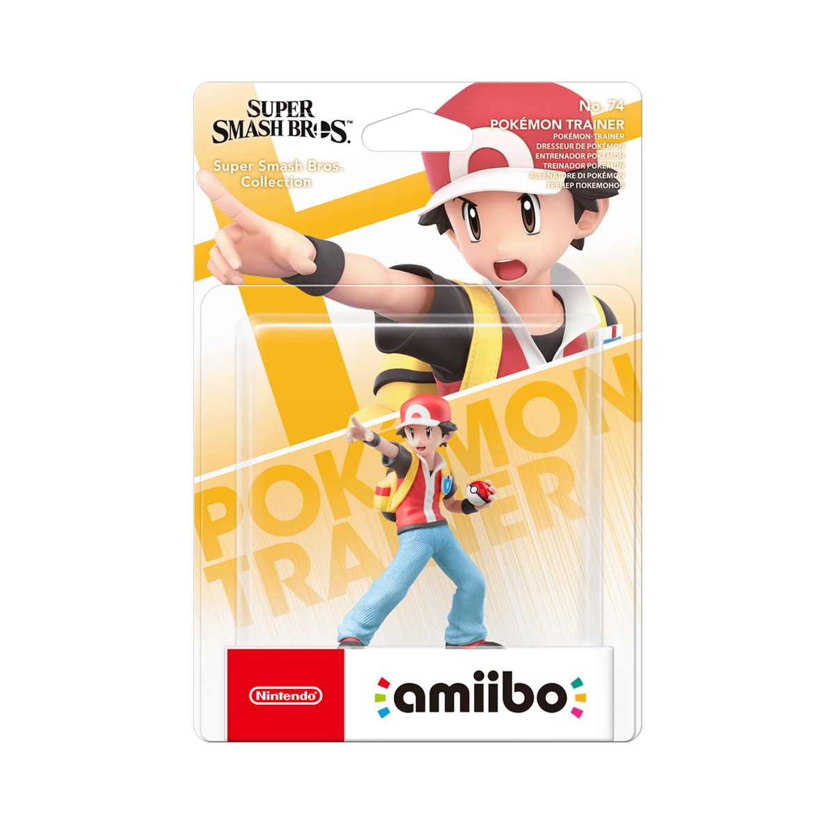 amiibo ポケモンシリーズ Pokémon Trainer No.74 amiibo (Super Smash Bros. Collection