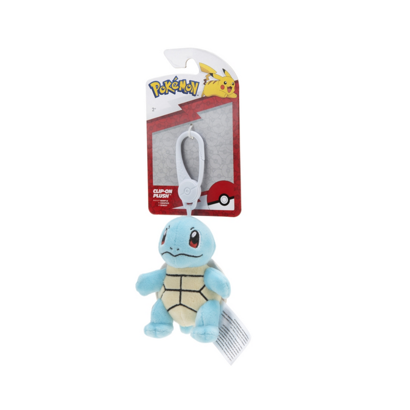 Pokémon Plush Keyring - - Squirtle