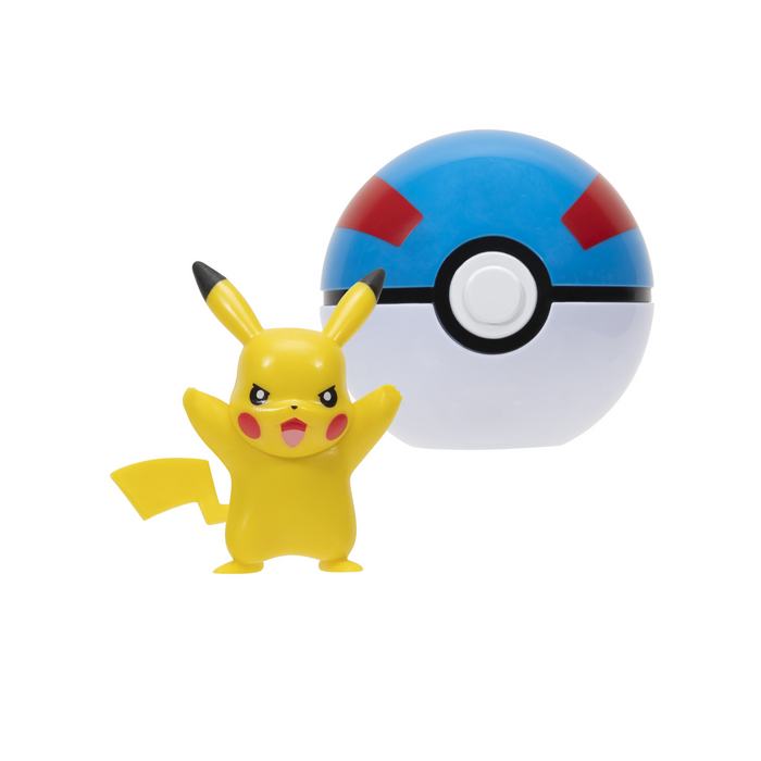 Pokémon Clip 'N Go Pikachu & Great Ball