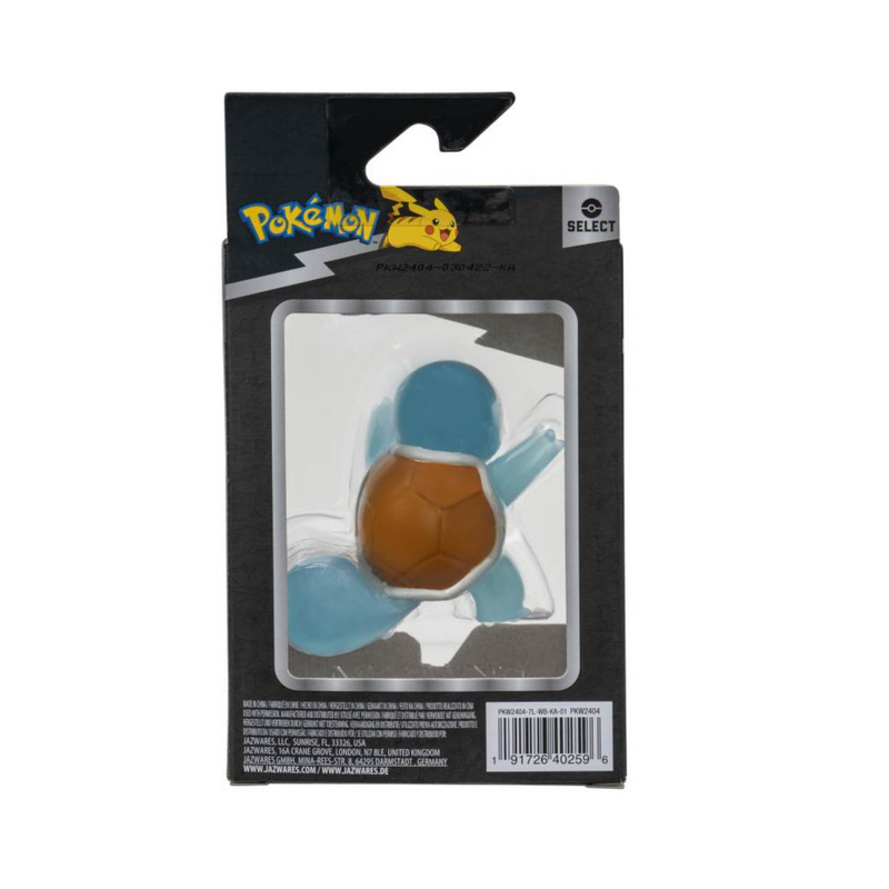 Pokèmon -  Squirtle Select Battle Figure (Translucent)