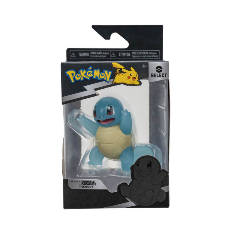 Pokèmon -  Squirtle Select Battle Figure (Translucent)
