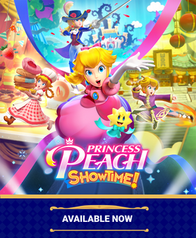 Peach is ready to save the day - Princess Peach : Showtime! is OUT NOW, only on Nintendo Switch!