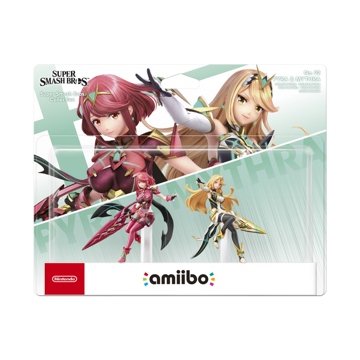 Pyra & Mythra No.92 Double Pack amiibo (Super Smash Bros. Collection)