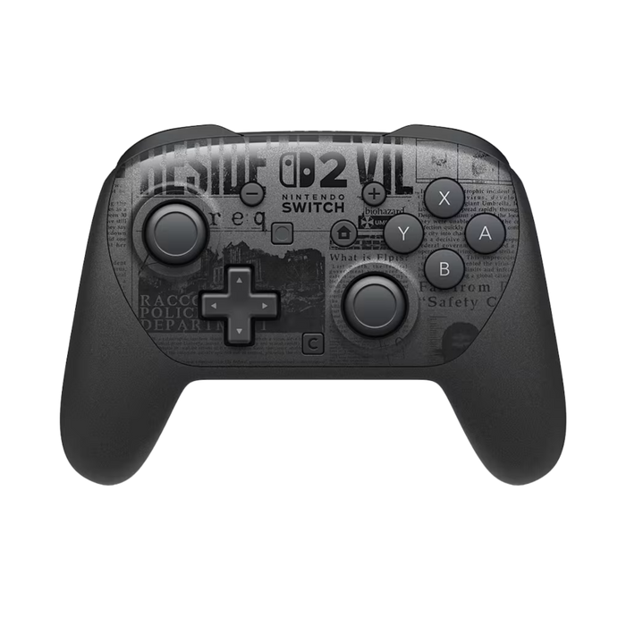 Nintendo Switch 2 Pro Controller Resident Evil Requiem Edition