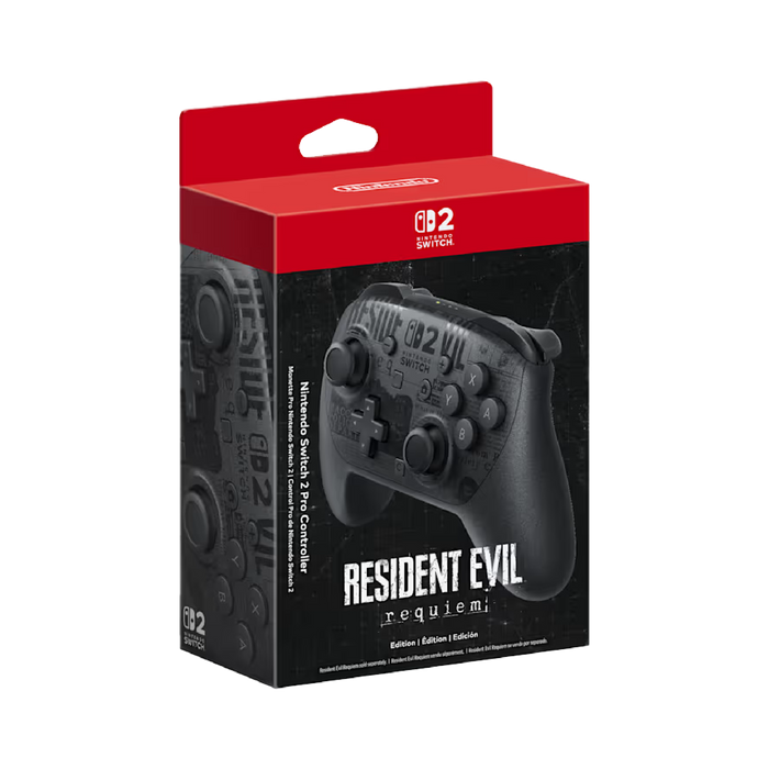 Nintendo Switch 2 Pro Controller Resident Evil Requiem Edition