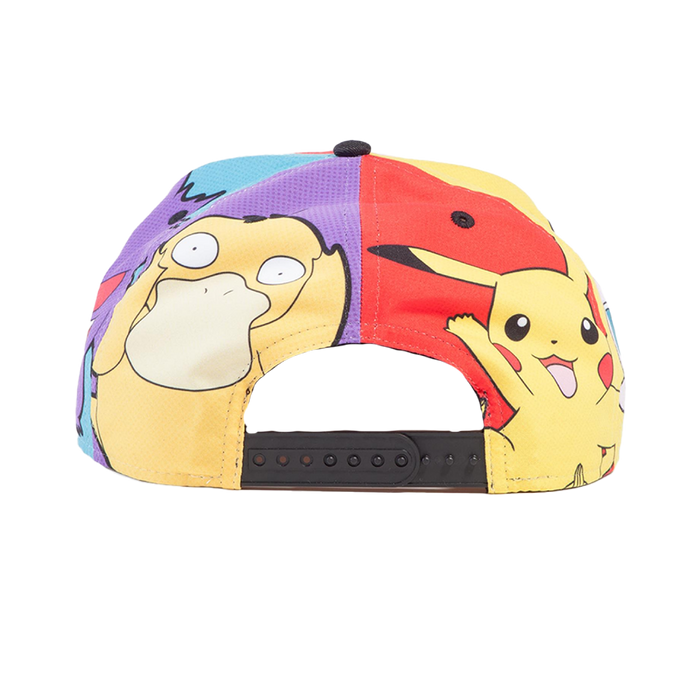 Pokémon -  Multi Pop Art Snapback Cap