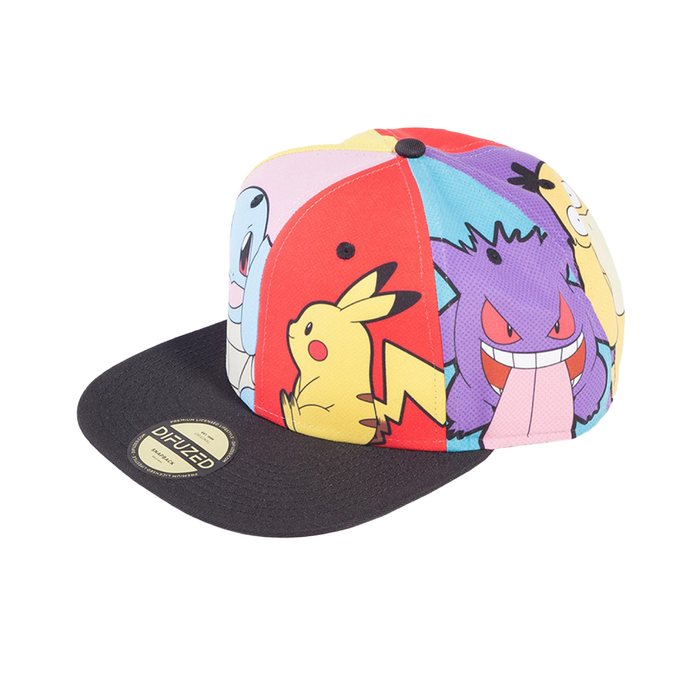 Pokémon -  Multi Pop Art Snapback Cap