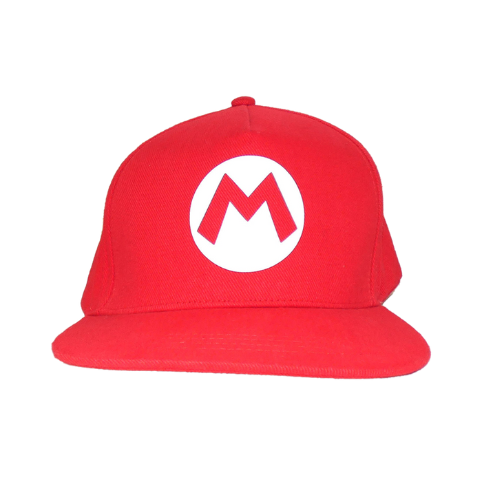 Nintendo Super Mario Snapback Cap – Mario Badge