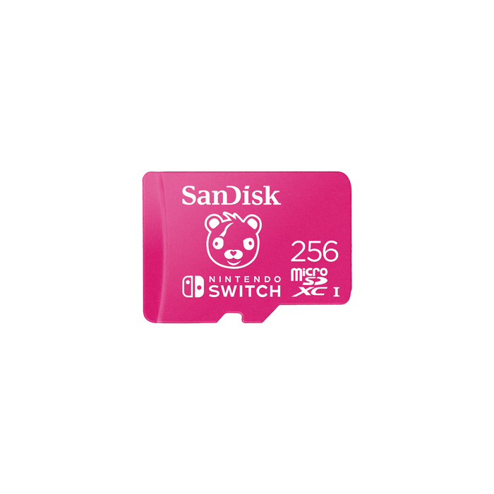 SanDisk Nintendo MicroSD Card 256GB - Fortnite Edition, Cuddle Team