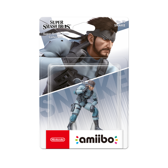Snake No.75 amiibo (Super Smash Bros. Collection)