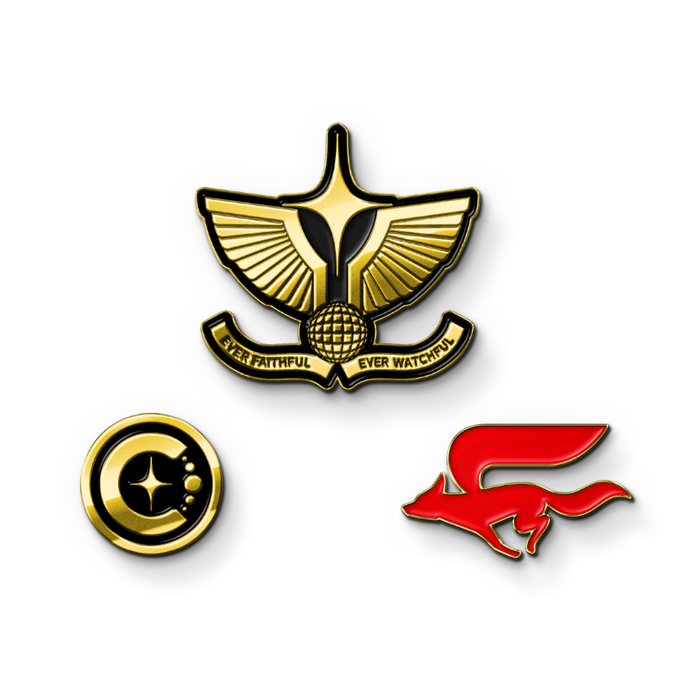 PIN SET STAR FOX