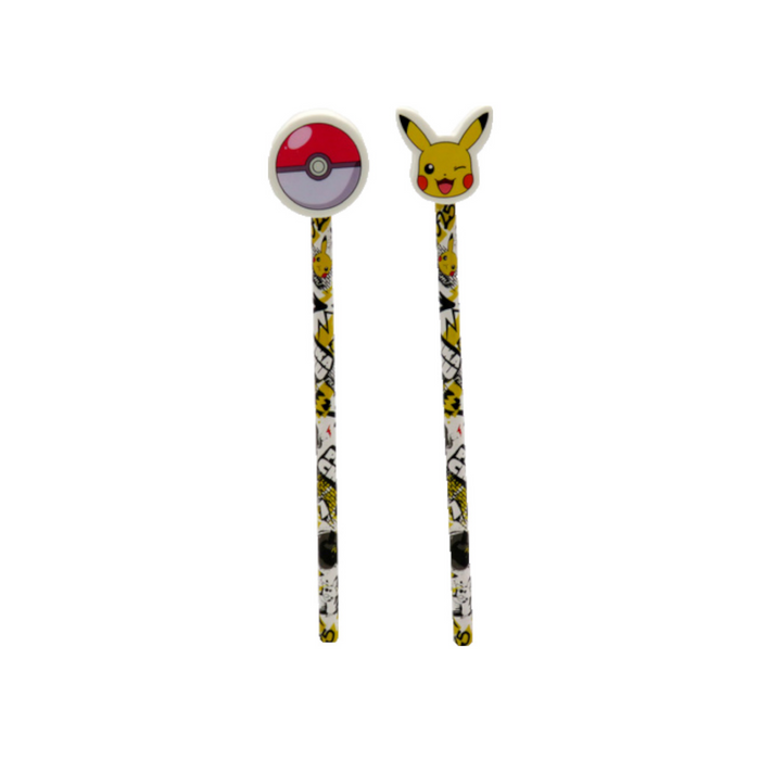 Pokemon Pencil & Eraser Toppers 