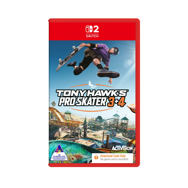 Nintendo Switch game case for Tony Hawk's Pro Skater 3 & 4