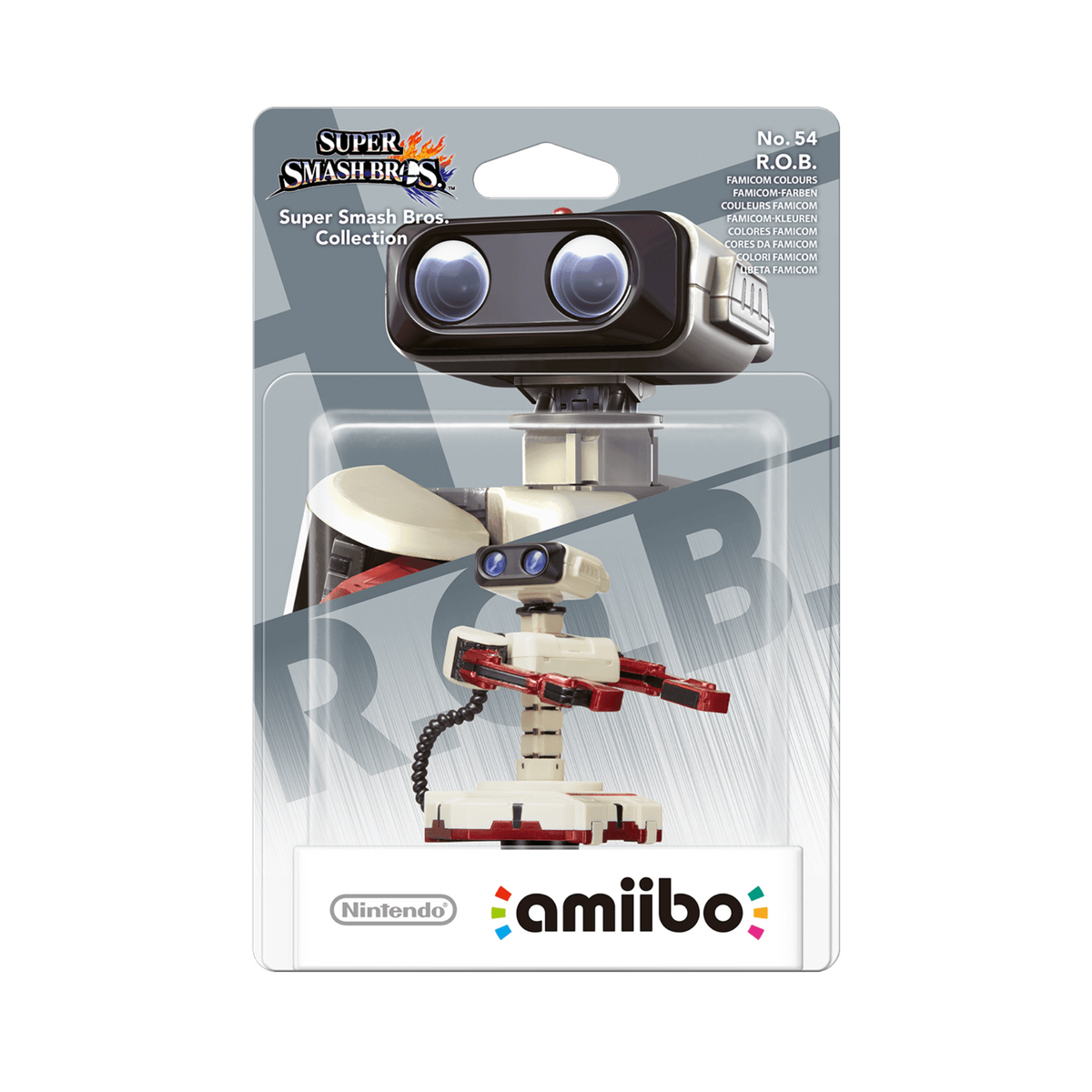 Amiibo Super Smash Bros. No. 54: R.O.B. - Famicom Colours | Nintendo ...