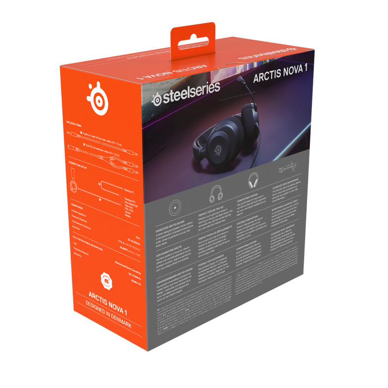 SteelSeries Arctis Nova 1 - Black