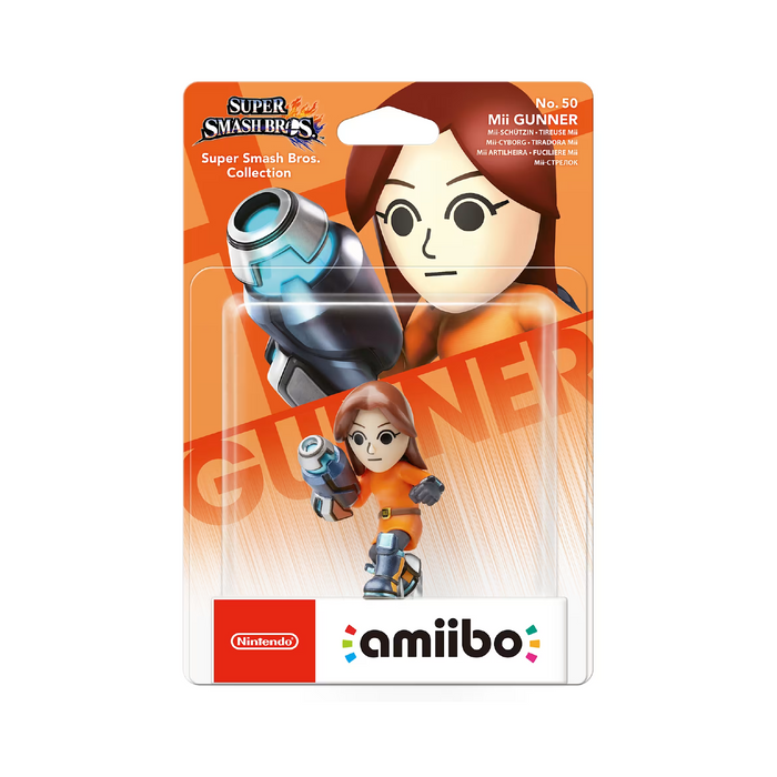 Mii Gunner No.50 amiibo (Super Smash Bros. Collection)