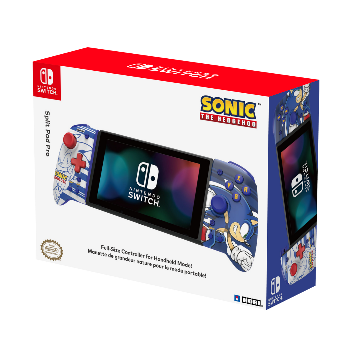 Official Nintendo Switch WIRED Fight Pad Pro [ Sonic Blue ] NEW