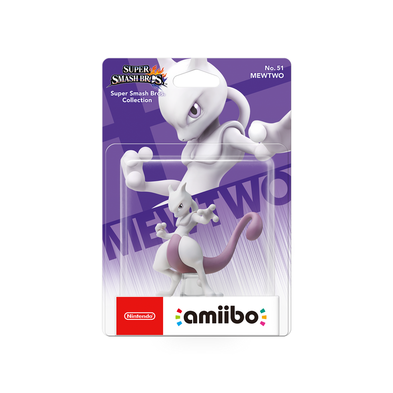 MewTwo No.51 amiibo (Super Smash Bros. Collection)