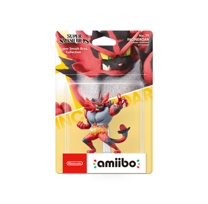 Incineroar No.79 amiibo (Super Smash Bros. Collection)