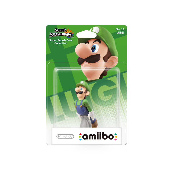 Luigi No.15 amiibo (Super Smash Bros. Collection)