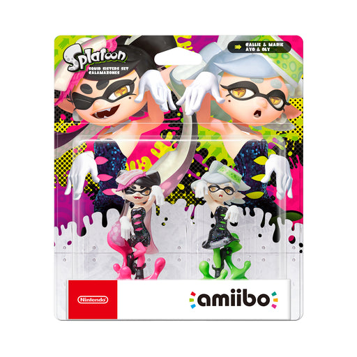 Amiibo Splatoon Callie and Marie 2 pack collection packshot
