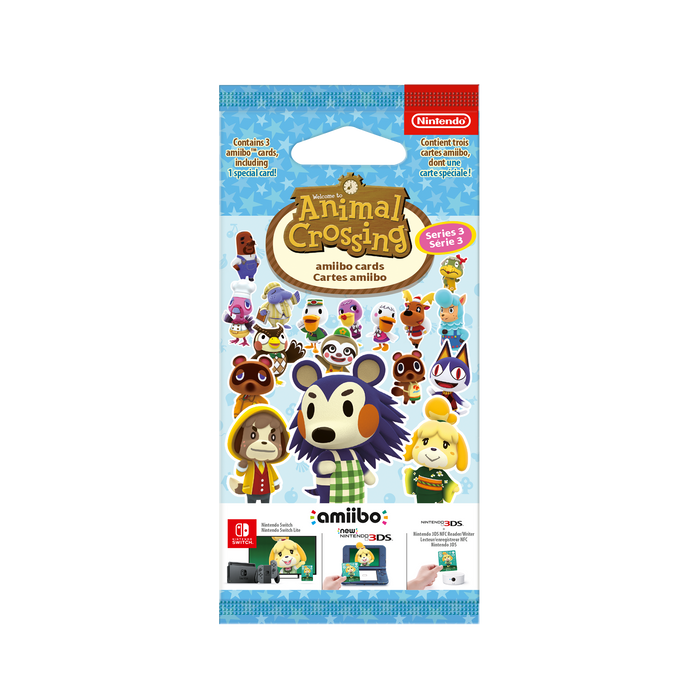 Animal Crossing amiibo Cards Pack - Series 3