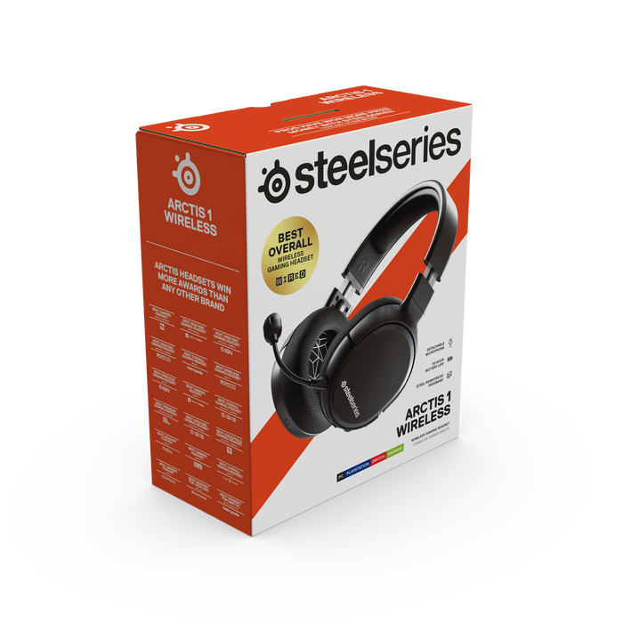 SteelSeries Arctis 1 Wireless Headset pack shot