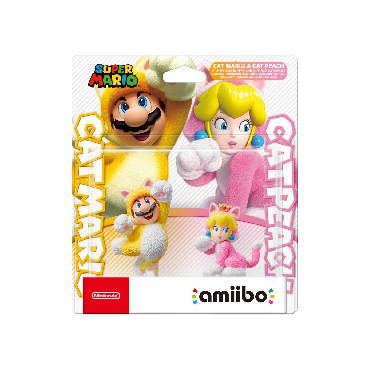 Collection 3d Mario Amiibo Cat Mario And Cat Peach Double Pack