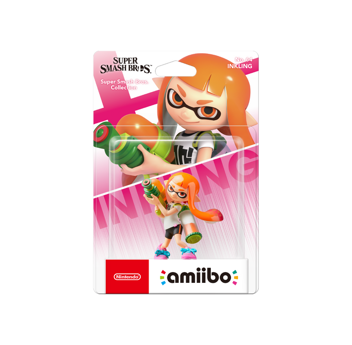 Inkling Girl No.64 amiibo (Super Smash Bros. Collection)