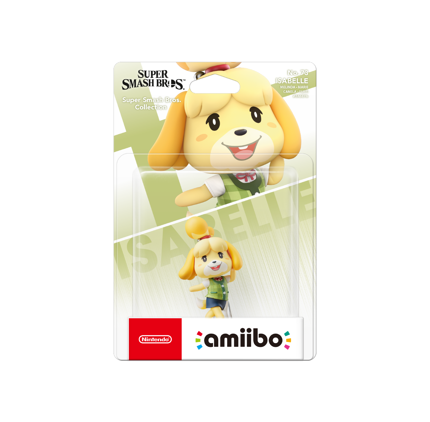 Isabelle No.73 amiibo (Super Smash Bros. Collection)