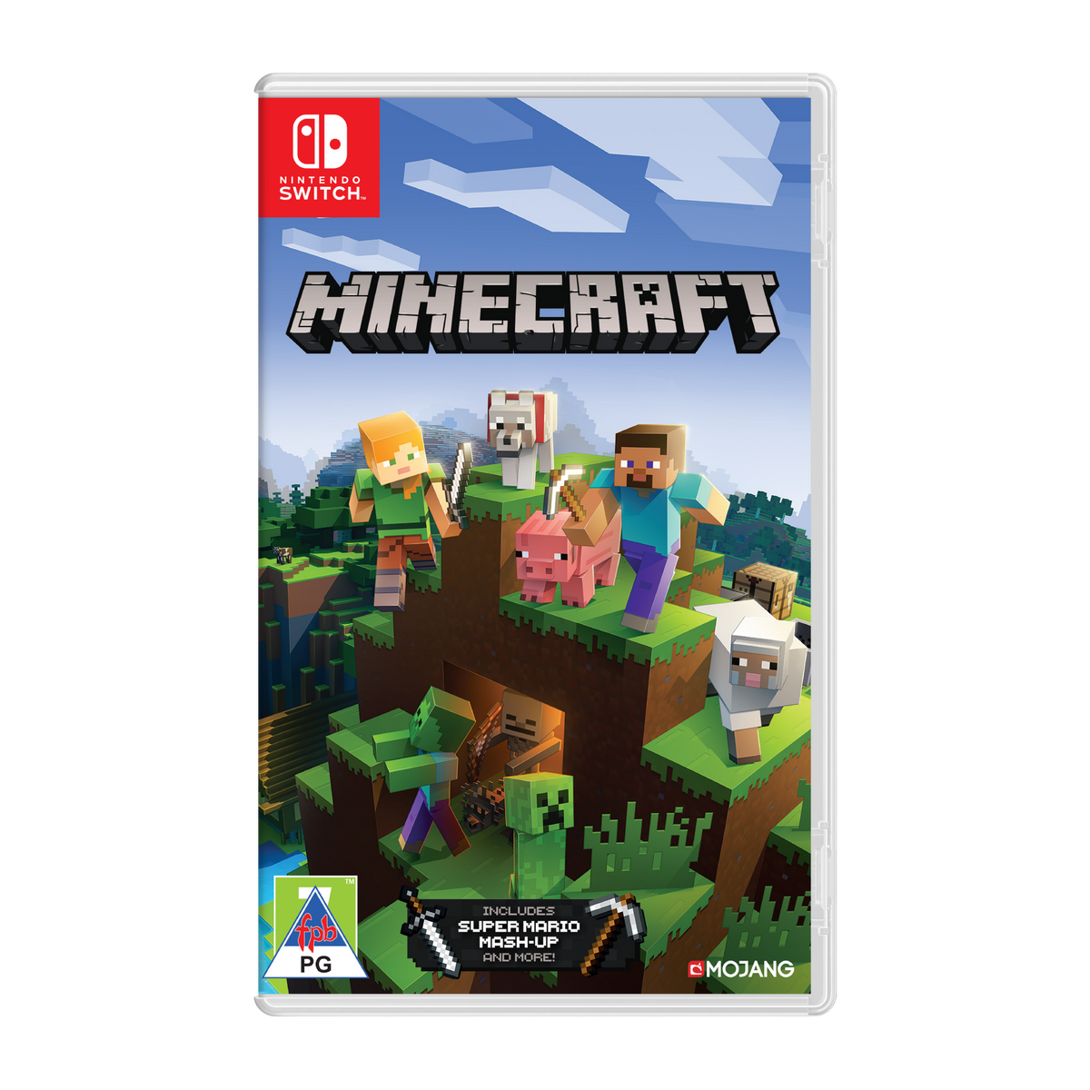 Minecraft & Super Mario Switchソフトセット Minecraft — Nintendo Online Store South Africa