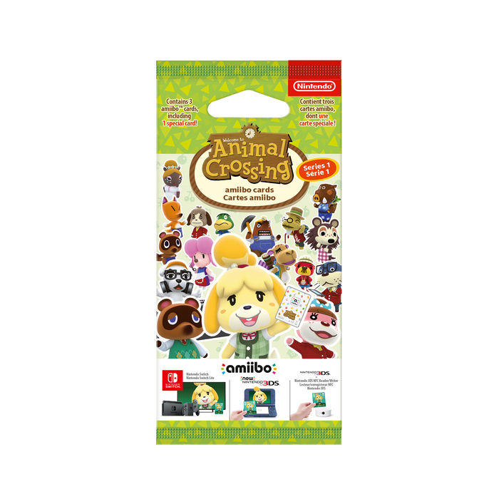 Animal Crossing amiibo Cards Pack - Series 1