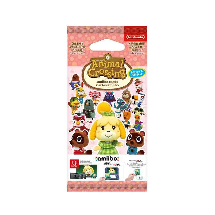 Animal Crossing amiibo Cards Pack - Series 4