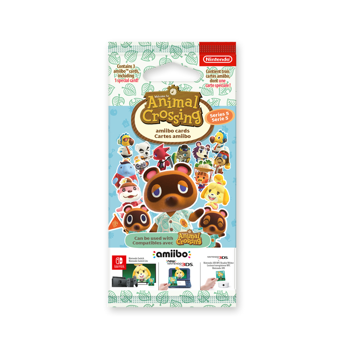 Animal Crossing amiibo Cards Pack - Series 5