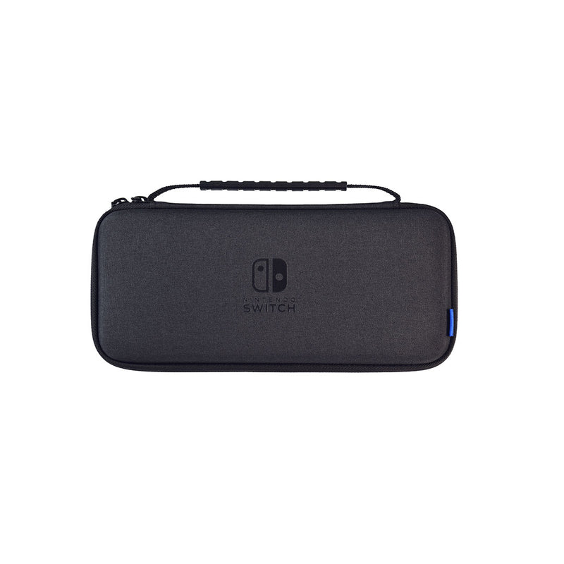 Black Slim Tough Pouch for Nintendo Switch (HORI) front
