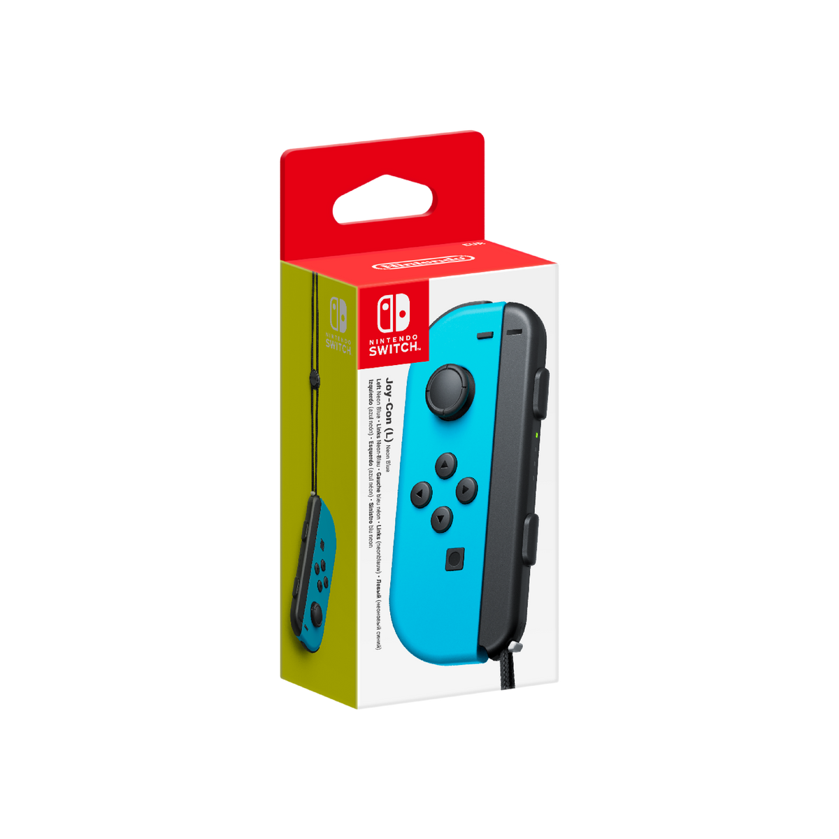 Nintendo Switch Neon Blue Joy-Con Controller (L) — Nintendo Online