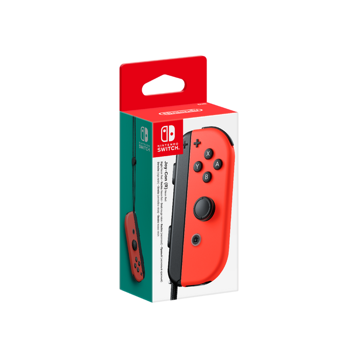 Nintendo Switch Neon Red Joy-Con Controller (R) | — Nintendo Nintendo Switch Neon Red Joy-Con Controller (R) | — Nintendo