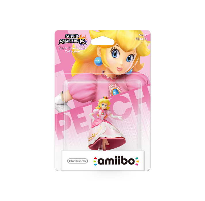 Peach Mario Tennis Super Smash Peach Amiibo (Super Smash