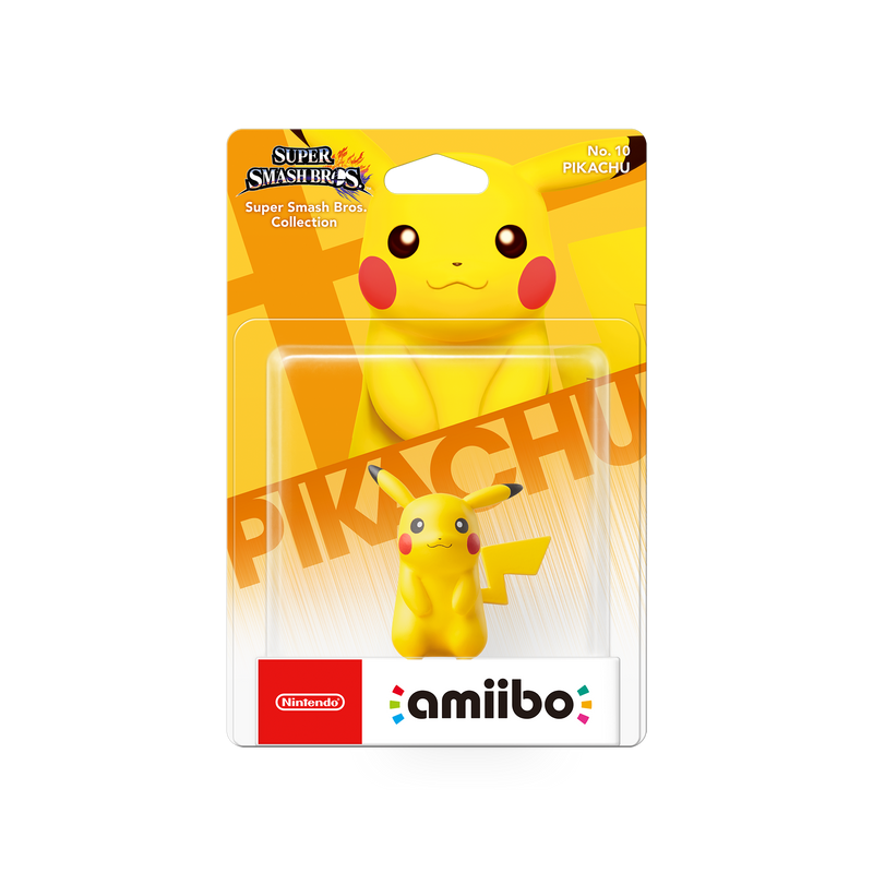 Pikachu No.10 amiibo (Super Smash Bros. Collection)